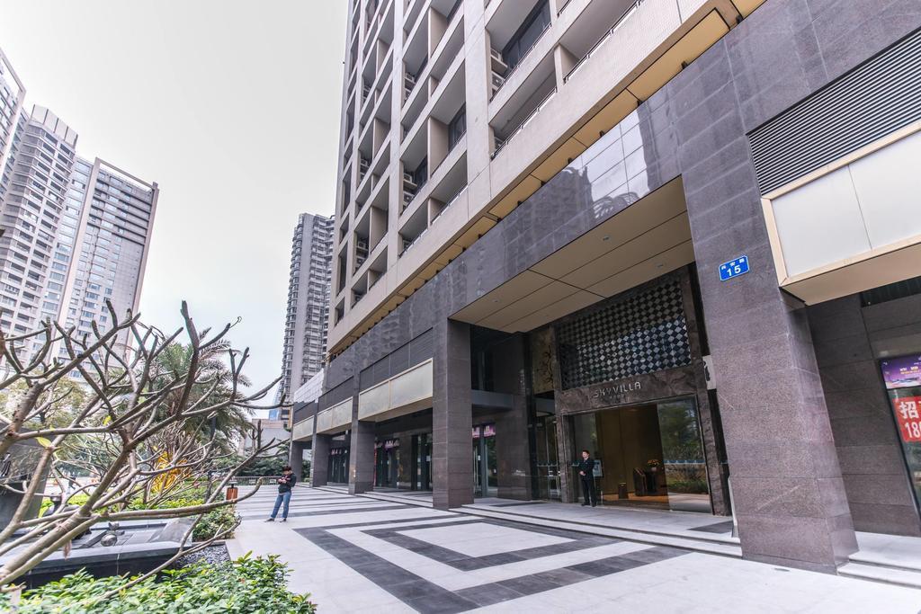 一呆公寓广州保利中达店 Guangzhou Exterior foto