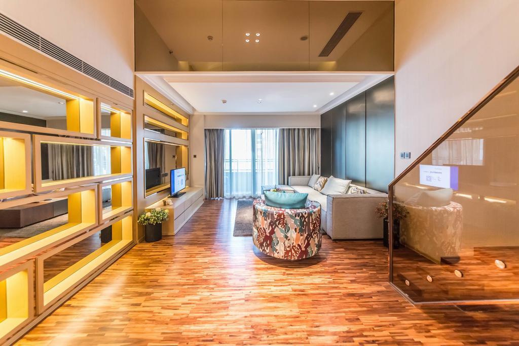 一呆公寓广州保利中达店 Guangzhou Exterior foto